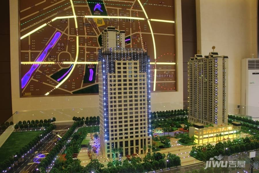 广投龙象府沙盘图