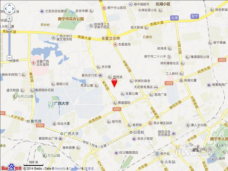 友爱花苑位置交通图图片