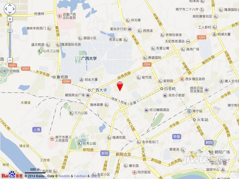 桂馨源花园位置交通图图片