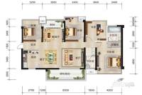 霖峰壹號4室3厅2卫168㎡户型图