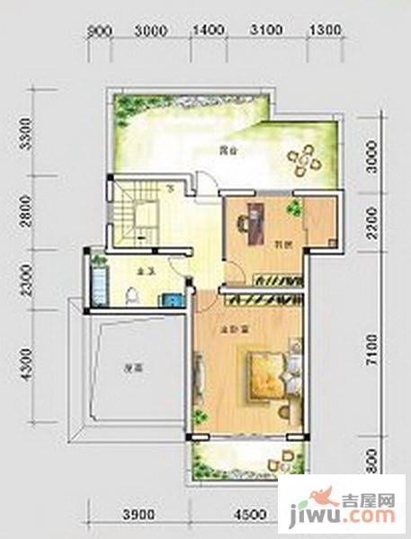 南宁奥园普通住宅173㎡户型图