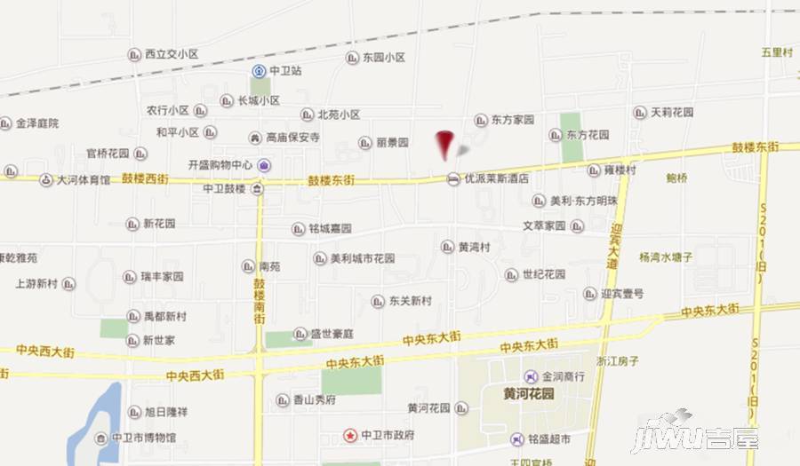 尚东名邸位置交通图