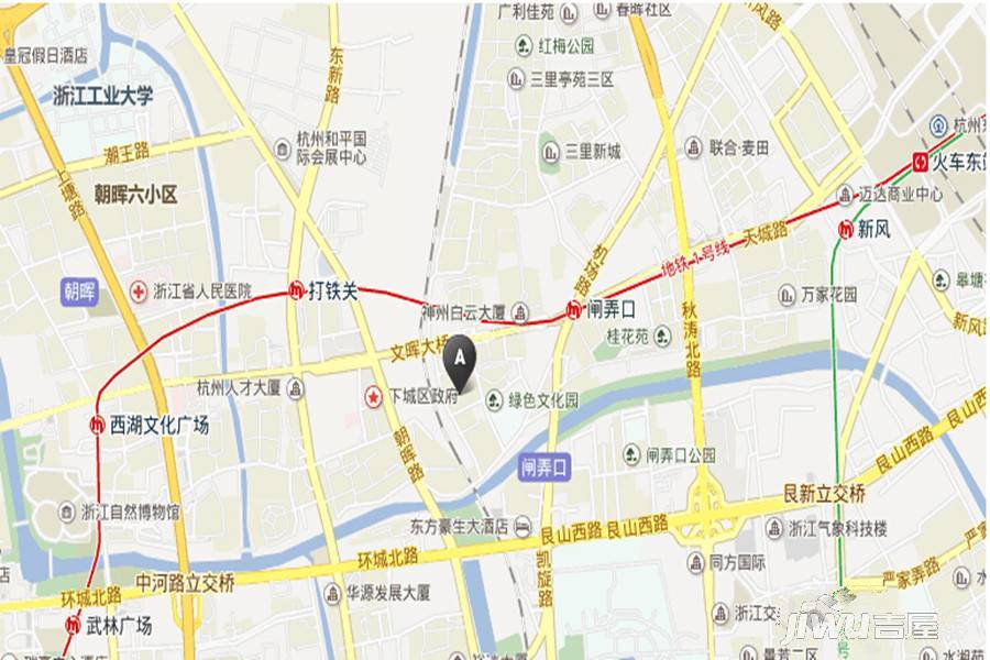 苏润城市广场位置交通图