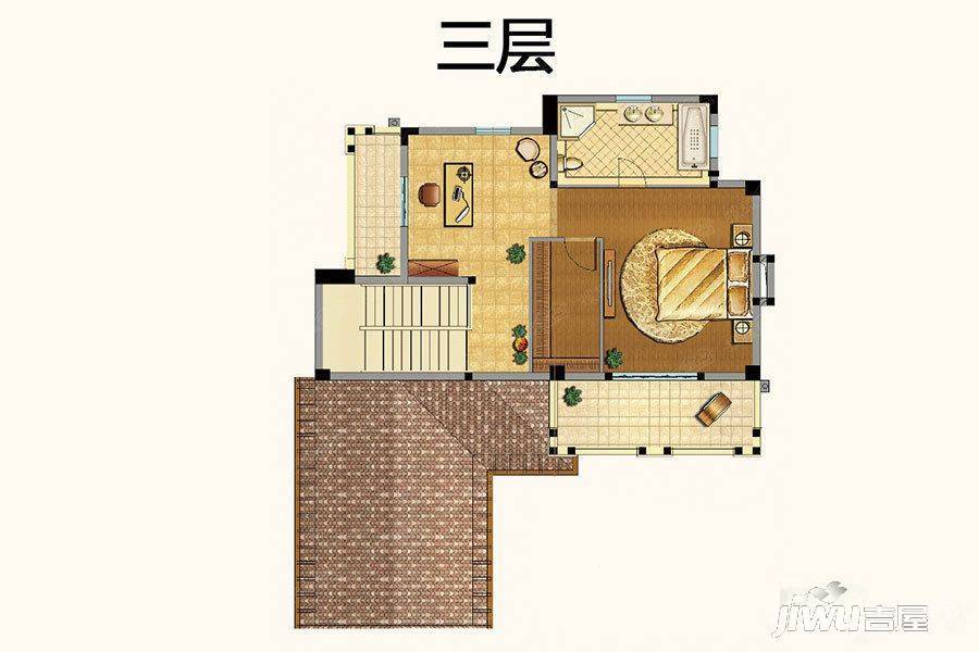 溪栖庄园4室2厅5卫350㎡户型图