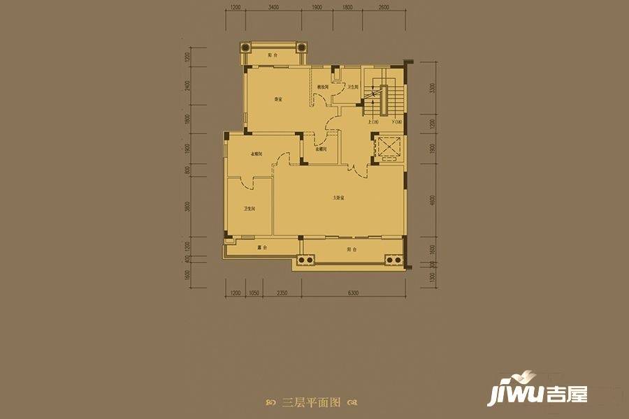 御翠园别墅5室2厅5卫520㎡户型图