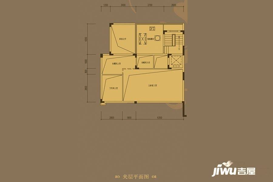 御翠园别墅5室2厅5卫520㎡户型图