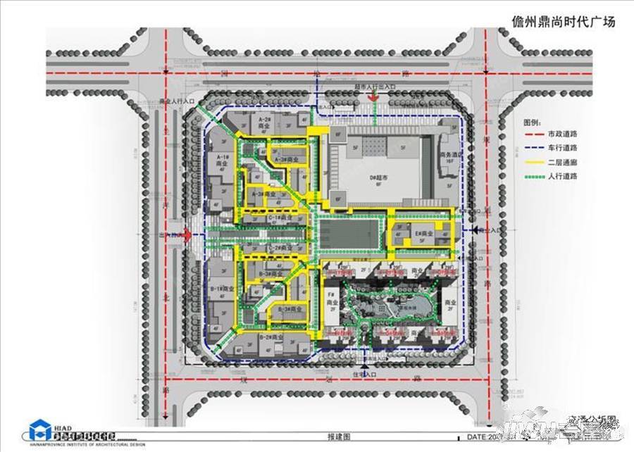 鼎尚时代广场规划图图片