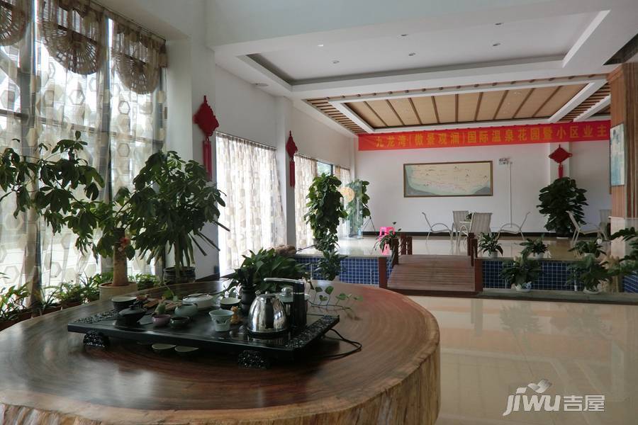 傲景观澜九龙湾国际温泉公寓实景图图片