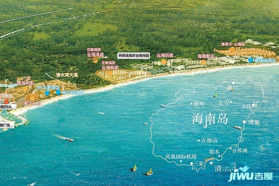 雅居乐清水湾沙盘图图片