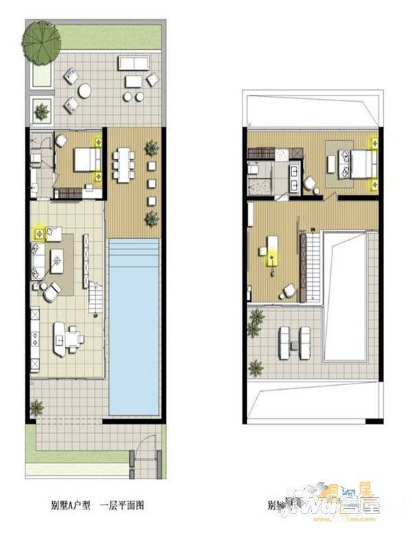 清水湾智汇城3室2厅2卫166㎡户型图