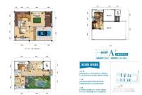 尚海棠3室3厅3卫125㎡户型图