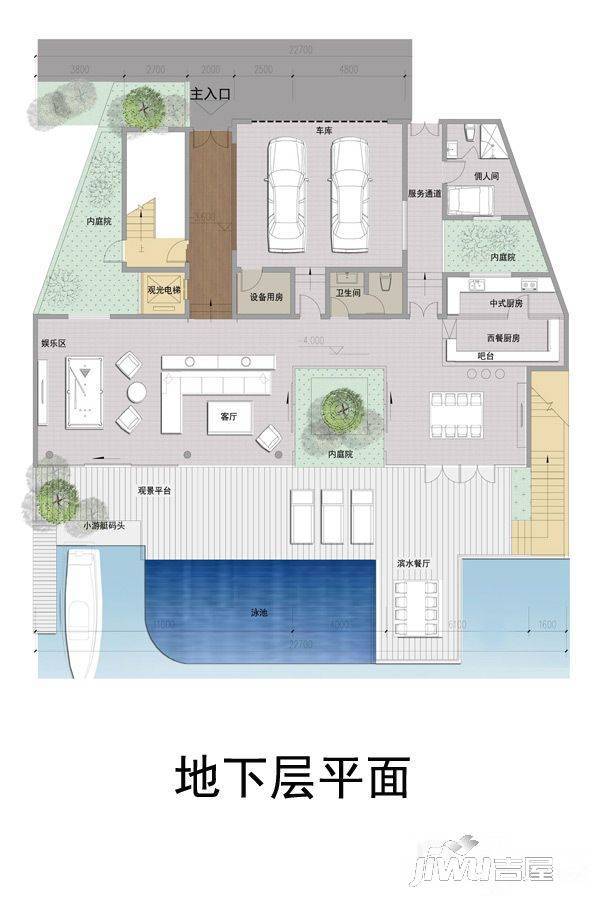 国美海棠湾5室2厅6卫250.6㎡户型图