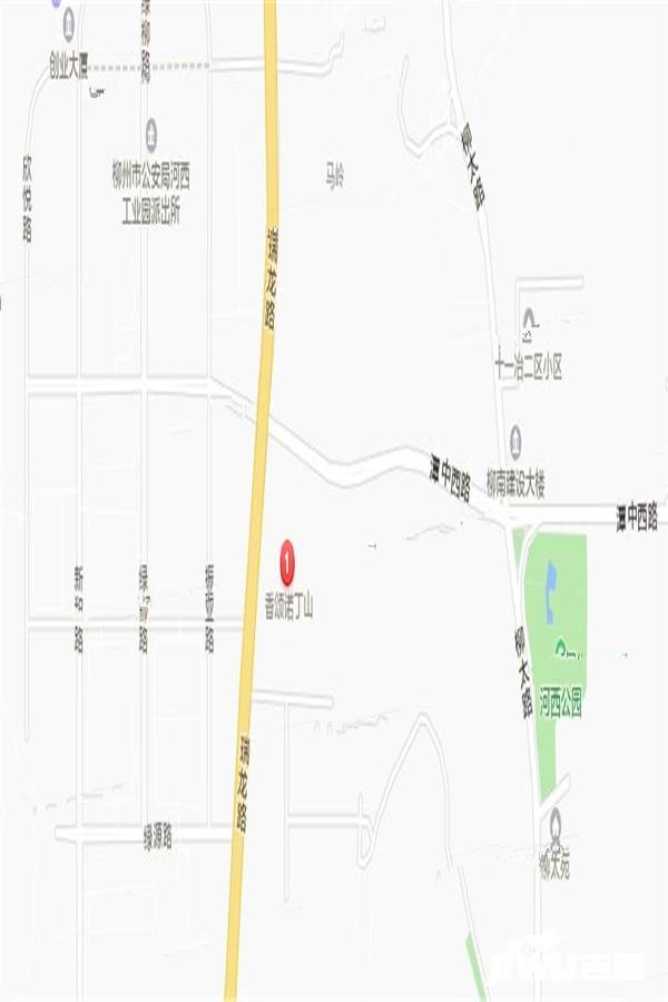 香颂诺丁山位置交通图