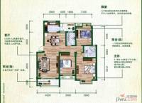 盛世家园3室2厅2卫127.8㎡户型图