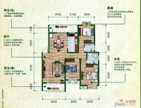 盛世家园3室2厅2卫126.5㎡户型图