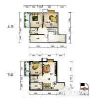 宝莲大厦4室2厅2卫134.3㎡户型图