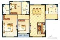 中海城3室2厅2卫115㎡户型图