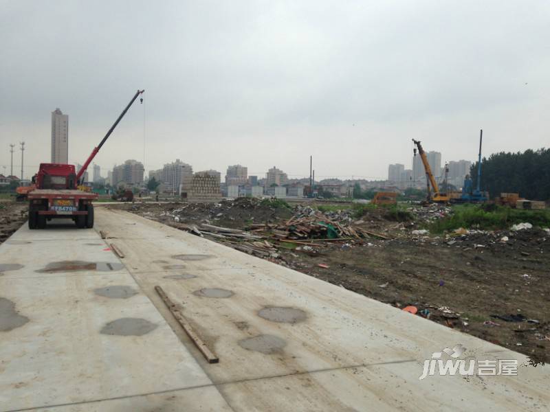 绿地新都会实景图图片