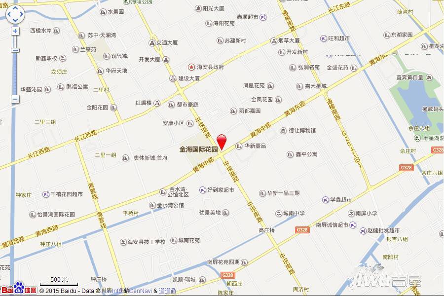 苏中尚城位置交通图图片