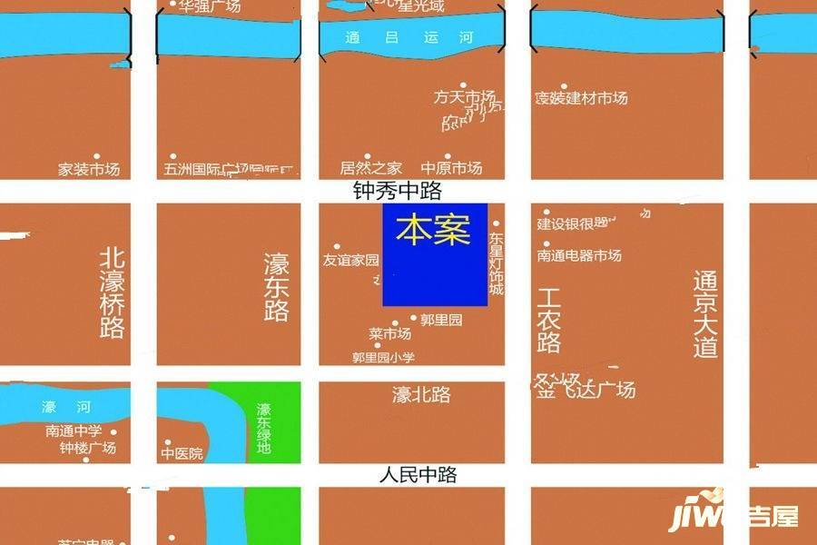 南辰广场品牌家居中心位置交通图图片