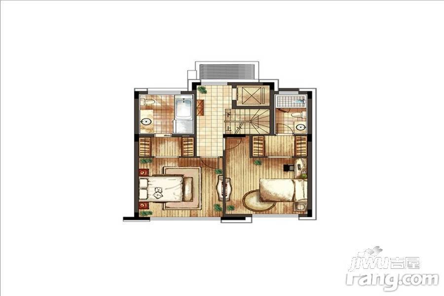 万科白鹭郡4室3厅4卫160㎡户型图