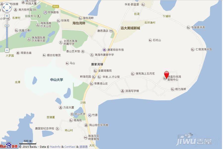 泰盈玖悦湾位置交通图