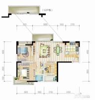 平沙九号2期3室2厅1卫96㎡户型图