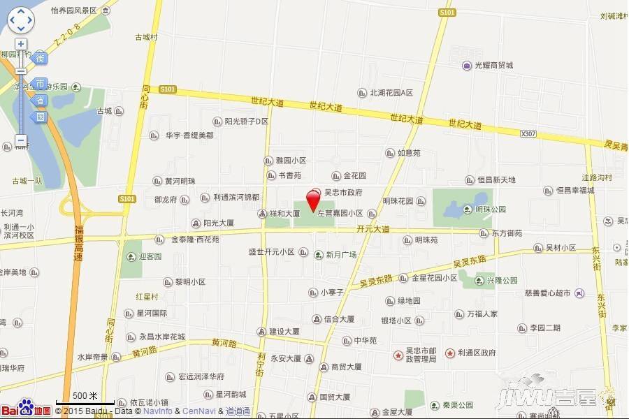 盛元广场位置交通图图片