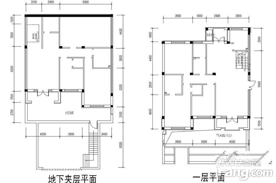 永缙桃源6室3厅3卫277.6㎡户型图