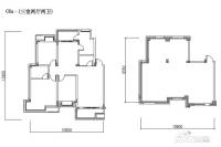 颐和城3室2厅2卫211㎡户型图