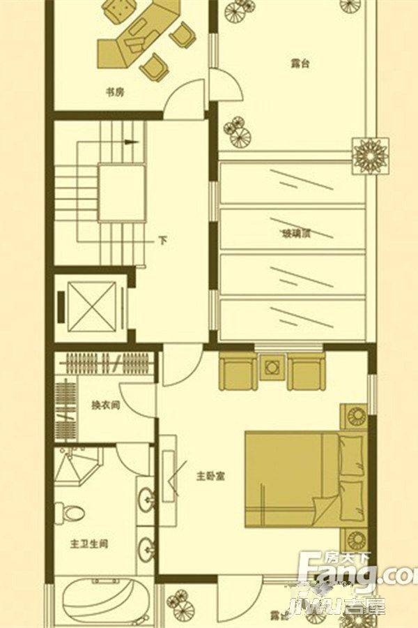 大德伴山溪谷5室7厅6卫450㎡户型图