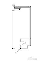 福堡秀域1室0厅1卫52.6㎡户型图