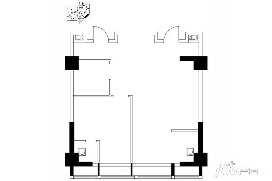 未来石1室0厅0卫90.1㎡户型图