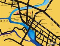 衡阳县商业步行街位置交通图