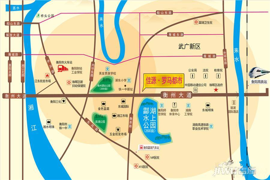 佳源酃湖都市位置交通图2