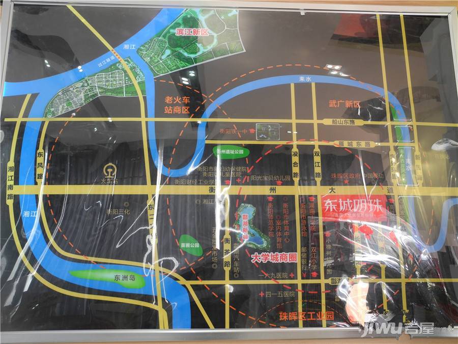 东城明珠位置交通图2