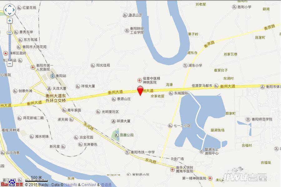中国铁建金色蓝庭位置交通图图片