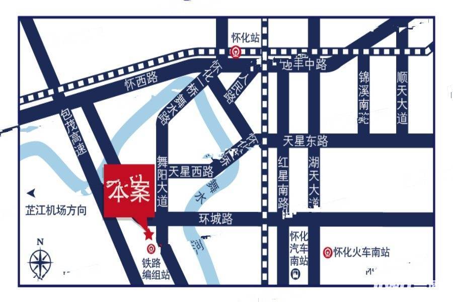 武陵山现代商贸城位置交通图