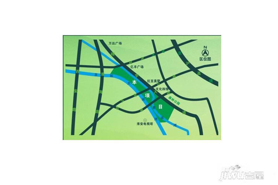 江苏淮安世界运河文化旅游区位置交通图图片