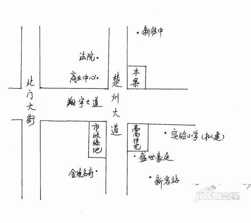 宙辉国际花园位置交通图2