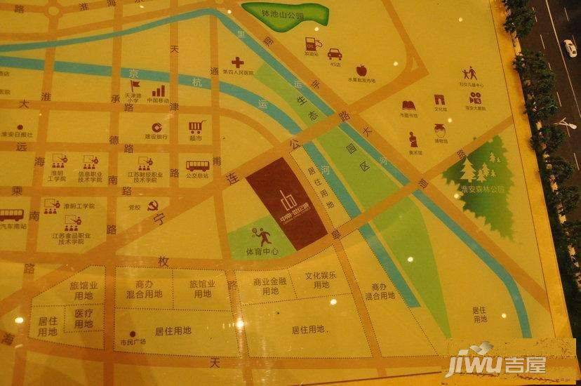 中南锦城位置交通图图片