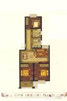 泰顺佳园3室2厅1卫106㎡户型图
