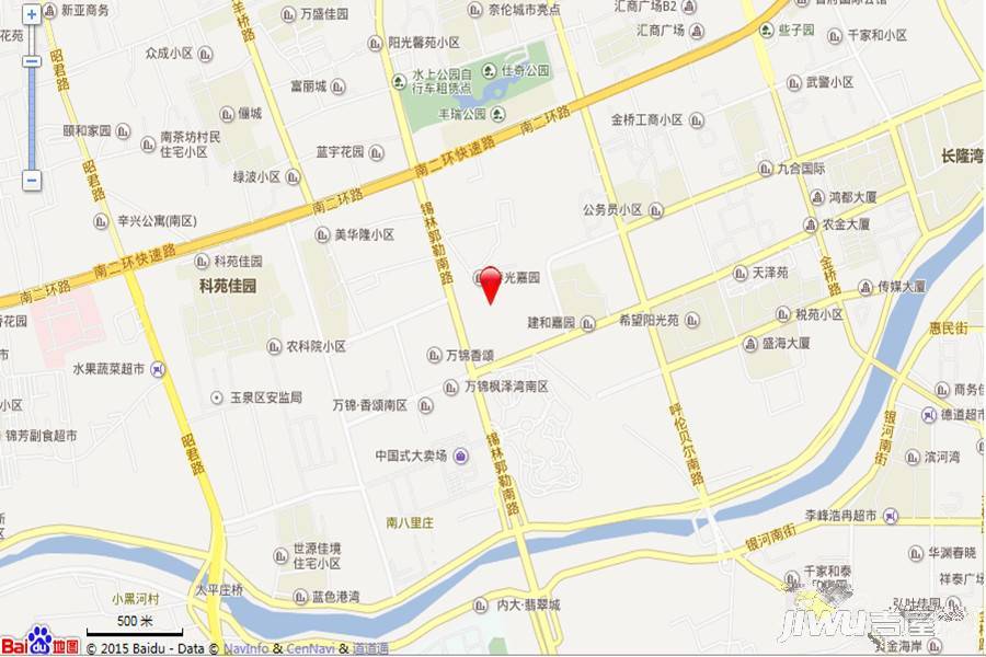 秋实Ⅱ璟峯汇中央园著位置交通图图片