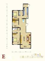 祺泰新居3室2厅2卫143.5㎡户型图