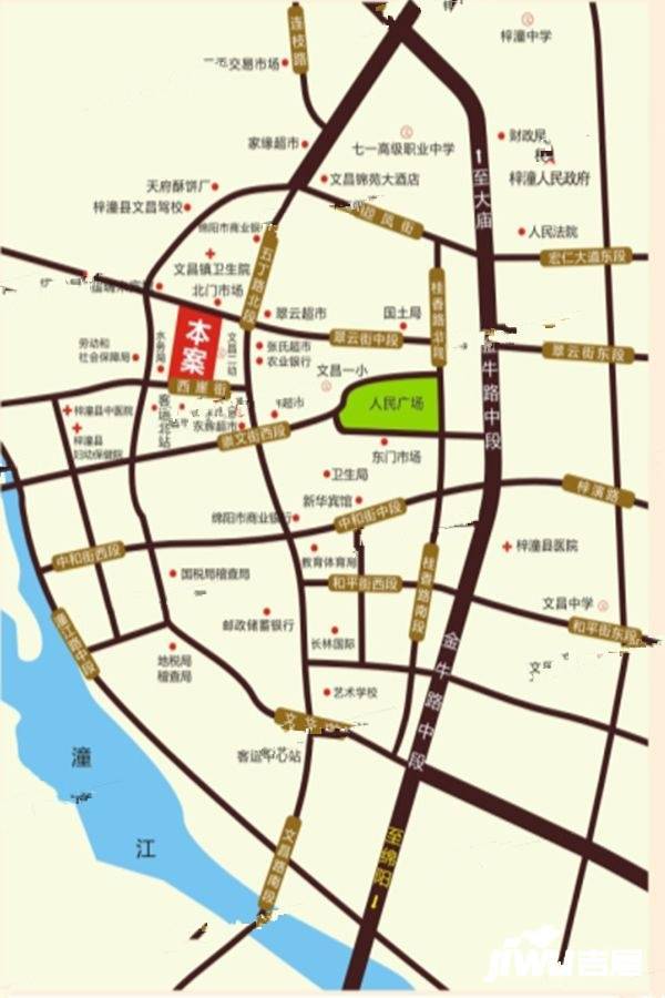 浩鑫金座位置交通图
