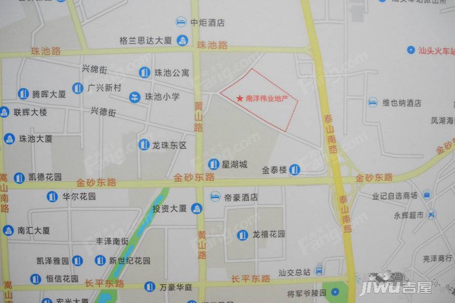 南洋珠池路位置交通图图片