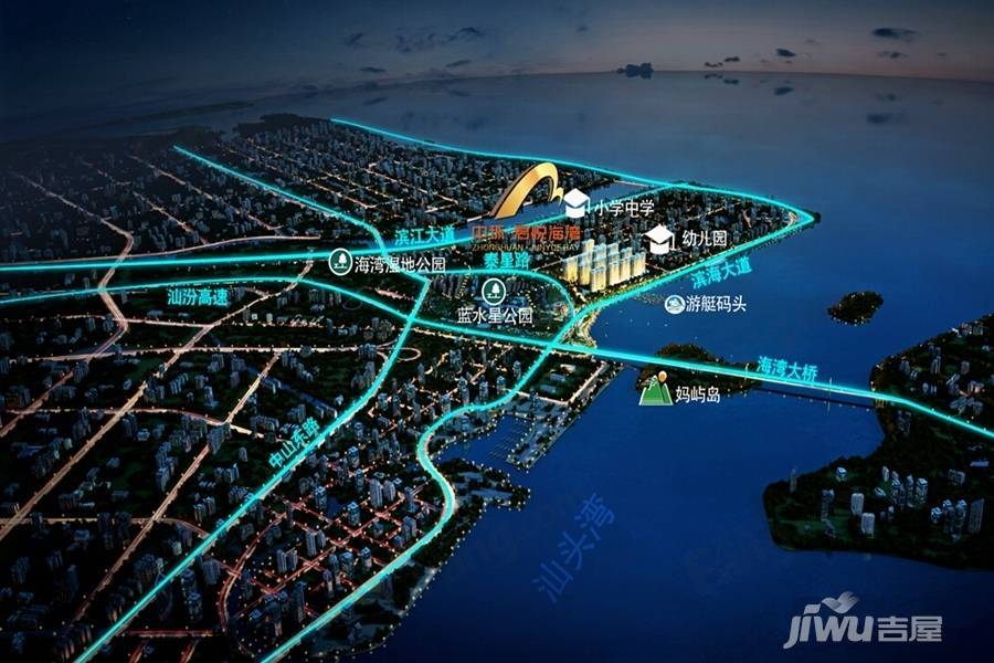君悦海湾位置交通图图片