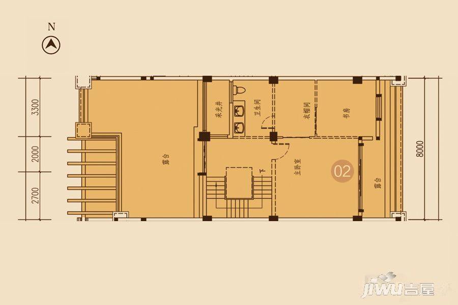 海湾尚景花园5室3厅4卫471.2㎡户型图