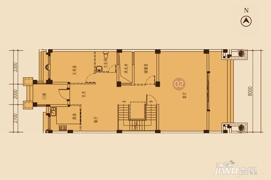 海湾尚景花园5室3厅4卫471.2㎡户型图