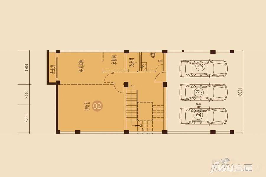 海湾尚景花园5室2厅4卫418.7㎡户型图